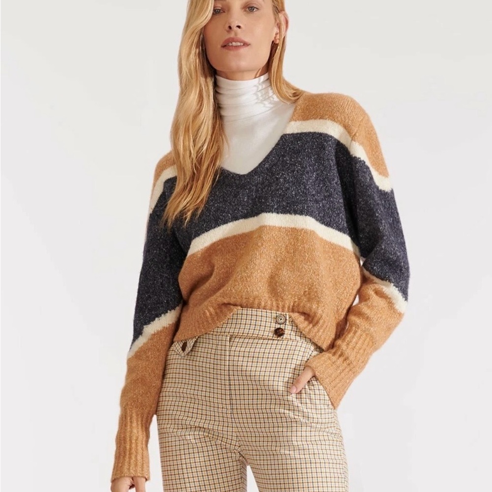Veronica Beard Reno Plaid Cropped Pants - size 10 - Picture 3 of 8